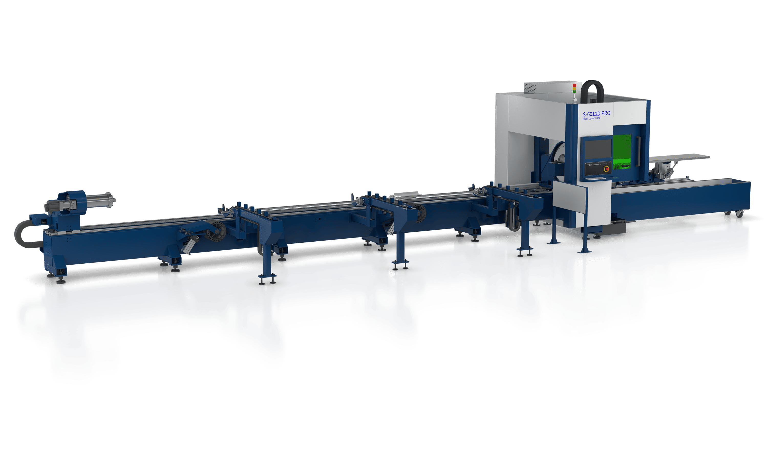 Machine de découpe laser à fibre pour tubes, série S6012 PRO