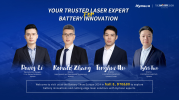 Battery Show Europe 2024 : Hymson vous invite à découvrir les solutions laser pour l'innovation des batteries