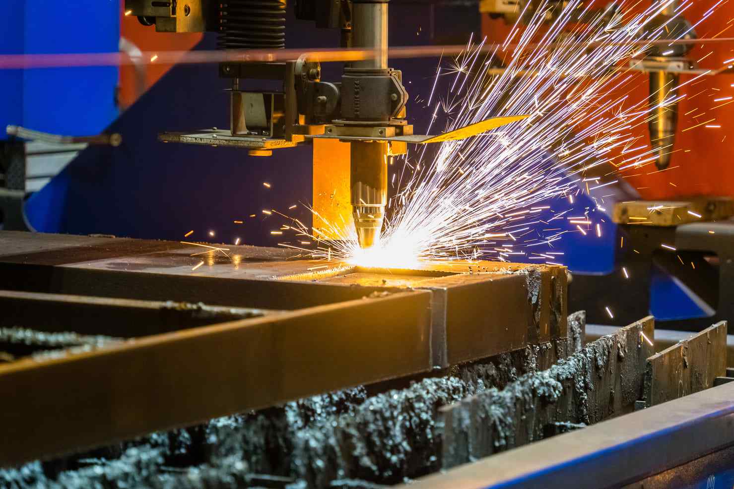 machine de découpe laser de tôle